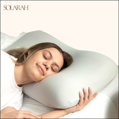 Sleep Pillow for Side & Back Sleepers – Ergonomic Cervical Support for Head & Neck