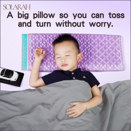 TPE Kids Pillow – Breathable, Adjustable Comfort for 2‑10 Year Olds