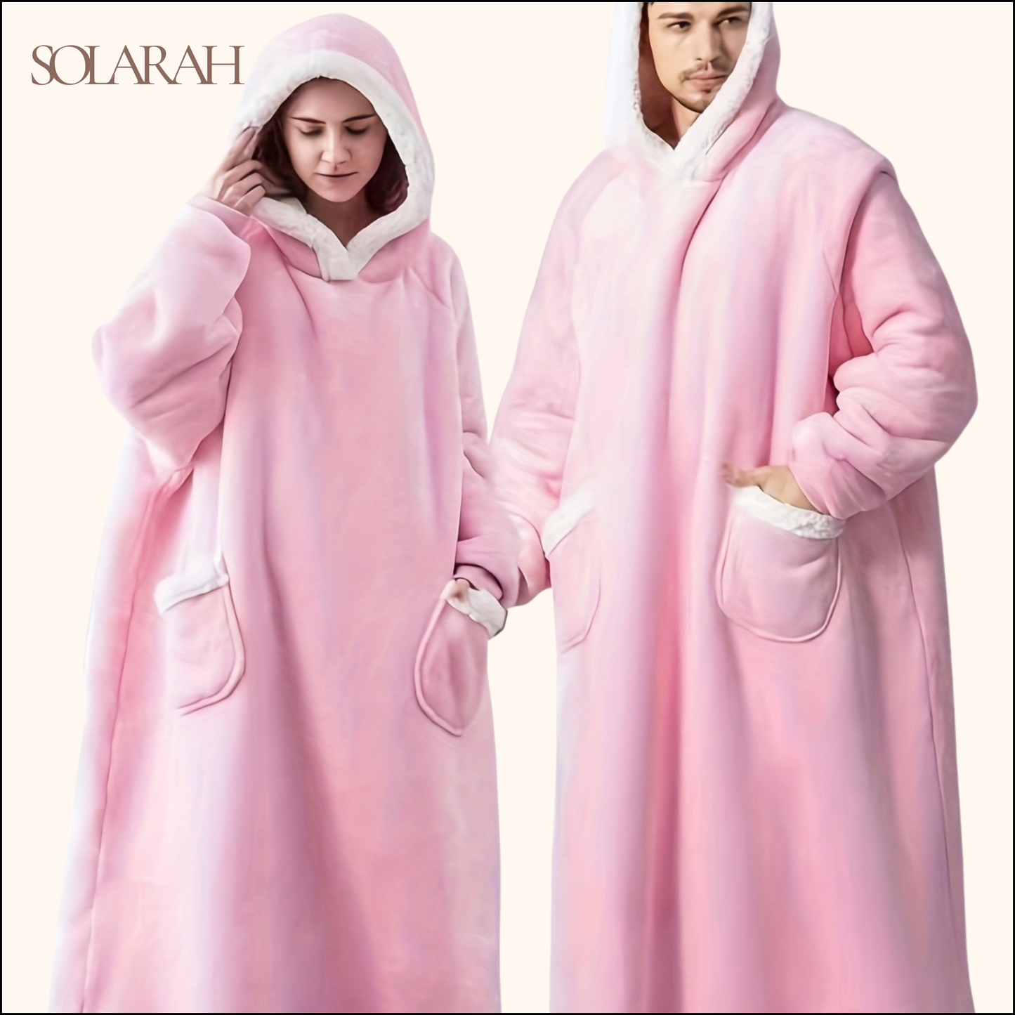 Hoodie Blanket – Wearable Cozy Fleece Blanket Hoodie
